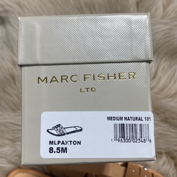NWT Marc Fisher LTD Paxton slip on sandal. Women’s size 8.5 - Picture 6 of 6